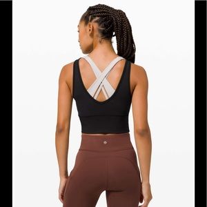 lululemon athletica Black and White Tank Top